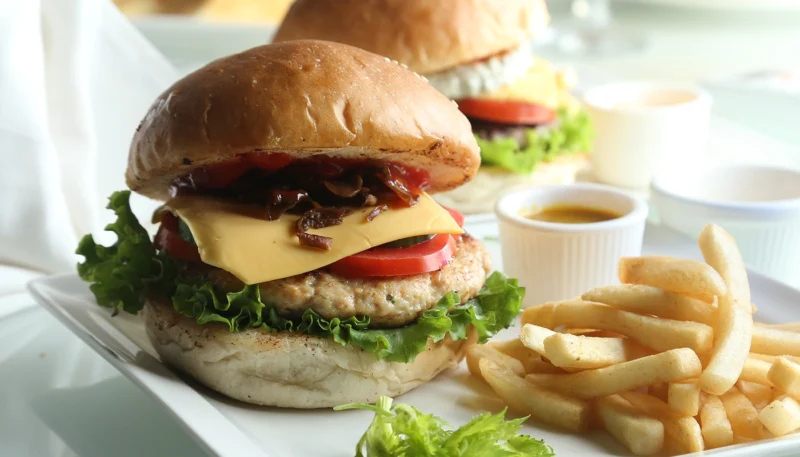 Chicken Cheese Burger